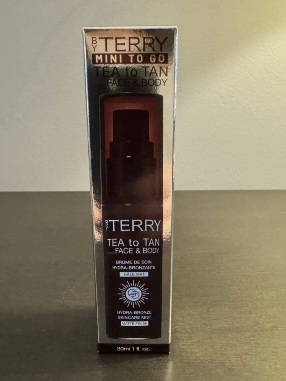 By Terry Tea To Tan Face & Body Mist 15 ml .5 oz Travel Size NIB Sealed